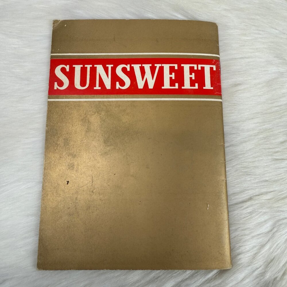 1934 Sunsweet Prunes Recipe Book - Recipes and Information USA - Picture 8 of 8